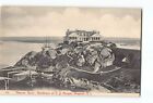 Old Vintage Postcard of Beacon Rock Residence of ED Morgan Newport RI