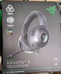 Razer Kraken V3 X Wired USB Gaming Headset Open Box - Picture 1 of 2