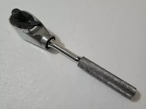 Vintage Hudgins Drehgriff Ratsche Speed Schraubenschlüssel 3/8" Antrieb Werkzeug - Mechaniker - Bild 1 von 15