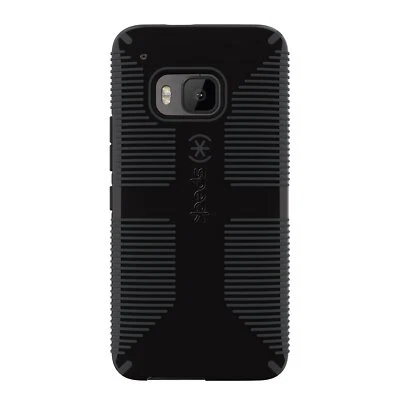 Speck Products CandyShell Grip Cell Phone Case for HTC One M9 - Black/Slate Grey - Image 1 of 4