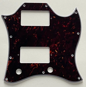 Piezas de guitarra estilo estándar marrón tortuga de 4 capas apto para EE. UU. Gibson SG - Imagen 1 de 7