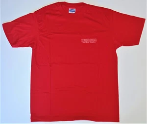 Vtg Herradura 80s Tequila XL Red Cotton Shirt NOS - Picture 1 of 5