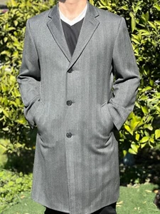Custom Made Luxury Corneliani Individual Royal Trench Coat Jacket Size 50 Drop 8 - Picture 1 of 18