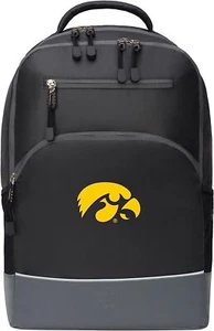 Alliance Backpack, Black with Team Logo 19" x 7" x 12" (Iowa Hawkeyes) - Picture 1 of 4