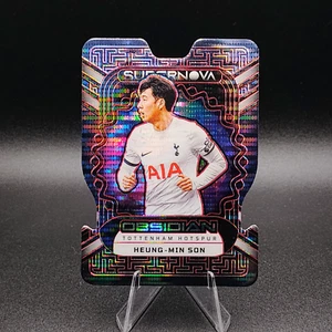 2023-24 Panini Obsidian Supernova Heung-Min Son #74/75 Die-Cut SP Tottenham - Picture 1 of 2