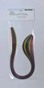 Creazioni trapuntate, strisce di carta, miscele di colori carta trapuntata mista 1/8" (3 mm) - Foto 1 di 2