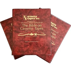 Holy Bible KJV Audiobook Cassettes Lot Of 48 New Testament 1990s Complete ELEC - Picture 1 of 7