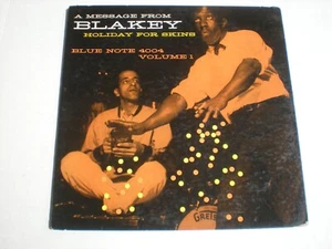 Art Blakey lp Holiday For Skins Vol. 1 Blue Note BLP 4004 Mono DG RVG Vinyl - Picture 1 of 4