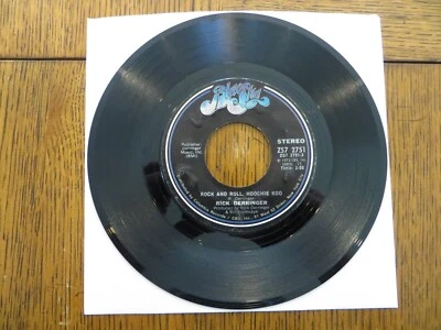 Rick Derringer – Rock And Roll, Hoochie Koo - 1973 - Blue Sky ZS7 2751 7" Single Foto 1 de 2