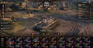WORLD OF TANKS ACCOUNT(EU)/Obj.279(e), Obj.260, Lion/41 Tier 10'X, 560k Free Exp - Picture 1 of 15
