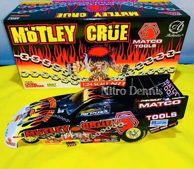 NHRA Jim Epler 1:24 Diecast NITRO Funny Car MOTLEY CRUE Drag Racing TOP FUEL - Image 1 of 4