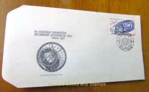 EBS Czechoslovakia 1967 - International Astronomical Union - Michel 1720 - FDC - Picture 1 of 1