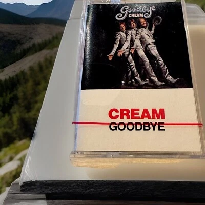 Cream "Goodbye" Cassette Tape Classic Rock✨Polygram ✨New Sealed✨ - Image 1 of 3