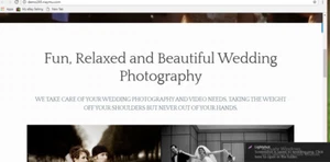 IMPRESIONANTE SITIO WEB DE FOTOGRAFÍA Y VÍDEO DE BODAS Instalación gratuita... - Afbeelding 1 van 4