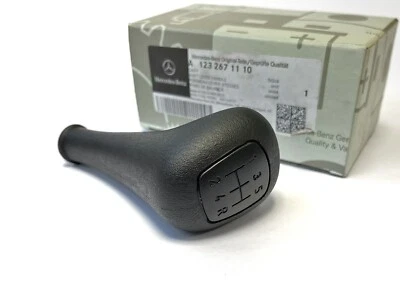 Orig. Mercedes-Benz Schaltknauf Griff W124 W201 W126 (mech. Getriebe, 5-Gang+ R) - Bild 1 von 4