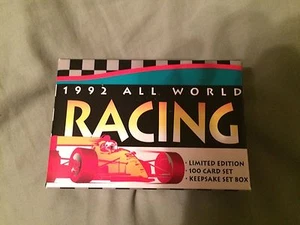 1992 All World Racing 100 Karten Set - Bild 1 von 2