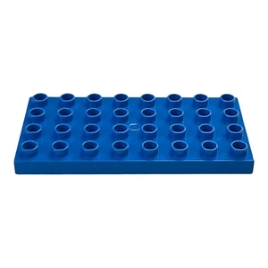 Lego Duplo Azul 8x4x1 Placa Base Repuesto 6063473 - Imagen 1 de 1