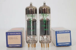 Tube E80CC RT GOLD PIN 1 pièce NOS NIB neuf dans sa boîte d'origine - Imagen 1 de 1