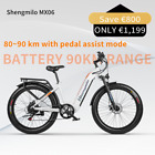 26" Bicicleta de señora 500W Bici eléctrica Scooter urbano 25km/h E-Bike 48V MTB