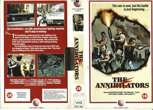 THE ANNIHILATORS BY CHARLES E. SELLIER JR. RARE VHS!!!!! - Imagen 1 de 1