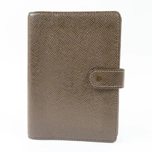 LOUIS VUITTON Agenda PM Notebook Day Planner Cover Taiga Leather BN R20434 79199 - Picture 1 of 17