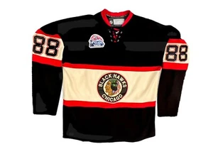 Chicago Blackhawks88 Patrick Kane NHL Rebk WINTER CLASSICHockey Jersey Sz 54 XL - Picture 1 of 23