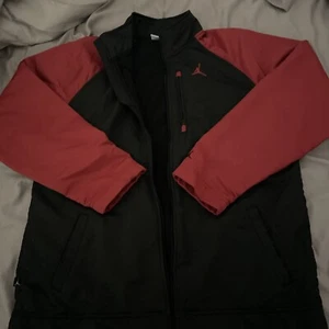Chaqueta Air Jordan Cremallera Completa Roja y Negra Juvenil XL - Imagen 1 de 5