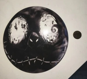 Nightmare Before Christmas NBC Jack Skellington Oogie Boogie Pinback Disney Huge - Picture 1 of 8