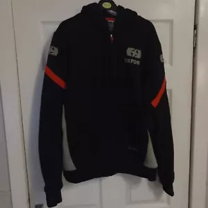Oxford Motorcycle BSB Racing Hoodie Black Size Large - Picture 1 of 3