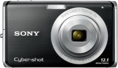Sony Cyber-shot DSC-W190 12.1MP 3x Optical Zoom Digital Camera - 100% Working - Image 1 of 4