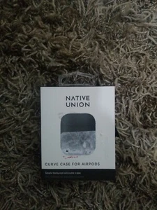 Native Union Curve Case for AirPods – Sleek Textured Silicone Case Lightweight P - Picture 1 of 1