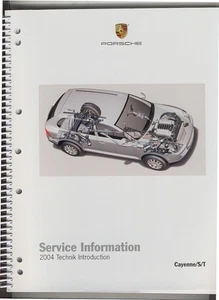 2004 Porsche Cayenne/S/Turbo service information manual technik NOS 134pg - Picture 1 of 11