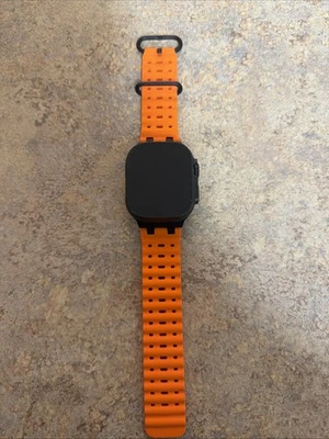 Apple Watch Ultra 2 estojo preto titânio 49mm GPS + celular - Imagem 1 de 3