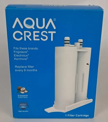 AQUA CREST Refrigerator Water Filter Frigidaire Kenmore Electrolux Free Shipping - Image 1 of 4