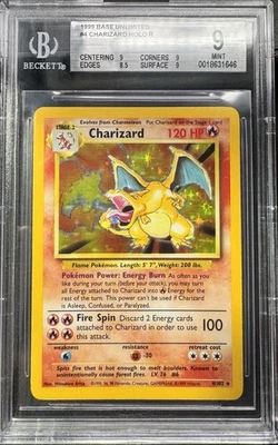 Charizard base set 4/102 bgs 9 MINT 🔥🔥🔥 - Image 1 of 2