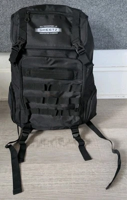 Sheetz CLI Transport LP Dedicated Carrier Backpack Laptop Tactical Look Black - Image 1 of 4