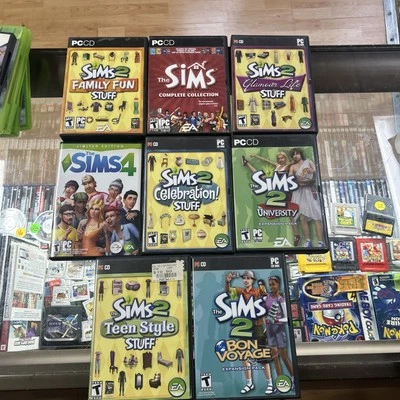 The Sims PC Game Lot - Collection, 2, 4, And Expansions - Image 1 of 4