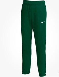 Nike Youth Training Fleece Lined Joggers Green Size YXL - Picture 1 of 7