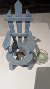 Vintage Adirondack Candle Holder - Picture 1 of 5
