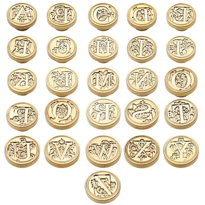 Klassischer Wachssiegel Stempel für Hochzeitseinladungen Umschläge Vintage Ret - Bild 1 von 4