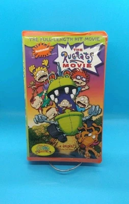 The Rugrats Movie VHS VCR Video Tape Used Nickelodeon Cartoon - Image 1 of 4