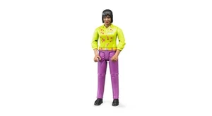 BRUDER Woman - Medium Skin - Pink Jeans - B10B60403 - FIGURE / FIGURINE - Picture 1 of 1