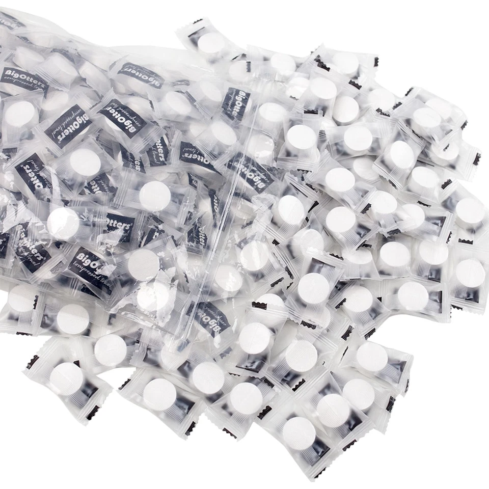 Bigotters 200 Pcs Compressed Towel Tablet Coin Tissue Beach Travel Camping Home