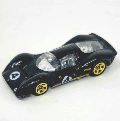Coche Ferrari Mattel Hotwheels P4 #4 raro negro con dorado 2001 AC109 Foto 1 de 3