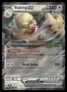 Pokemon Tcg Slaking ex #147 Pokemon Surging Sparks NM - Picture 1 of 2