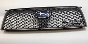 2006-2008 Subaru Forester Sport Sports Upper Mesh Grill w/ Emblem MADE IN JAPAN - Picture 1 of 15