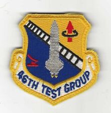 USAF 46th TEST GROUP hook backed patch