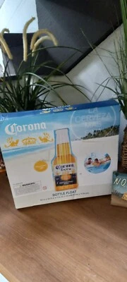 Botella flotadora balsa inflable Corona Pool 7 pies de altura. Fiesta en piscina  Foto 1 de 4
