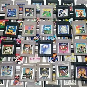 Nintendo Game Boy Games, GBC, GBA, GBA SP, Multiple titles, Tested and Working!