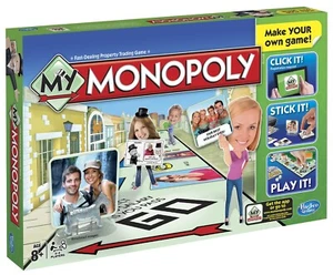 Mein Monopoly Brettspiel Brandneu Versiegelt Machen Sie Ihr eigenes Spiel! - Bild 1 von 4
